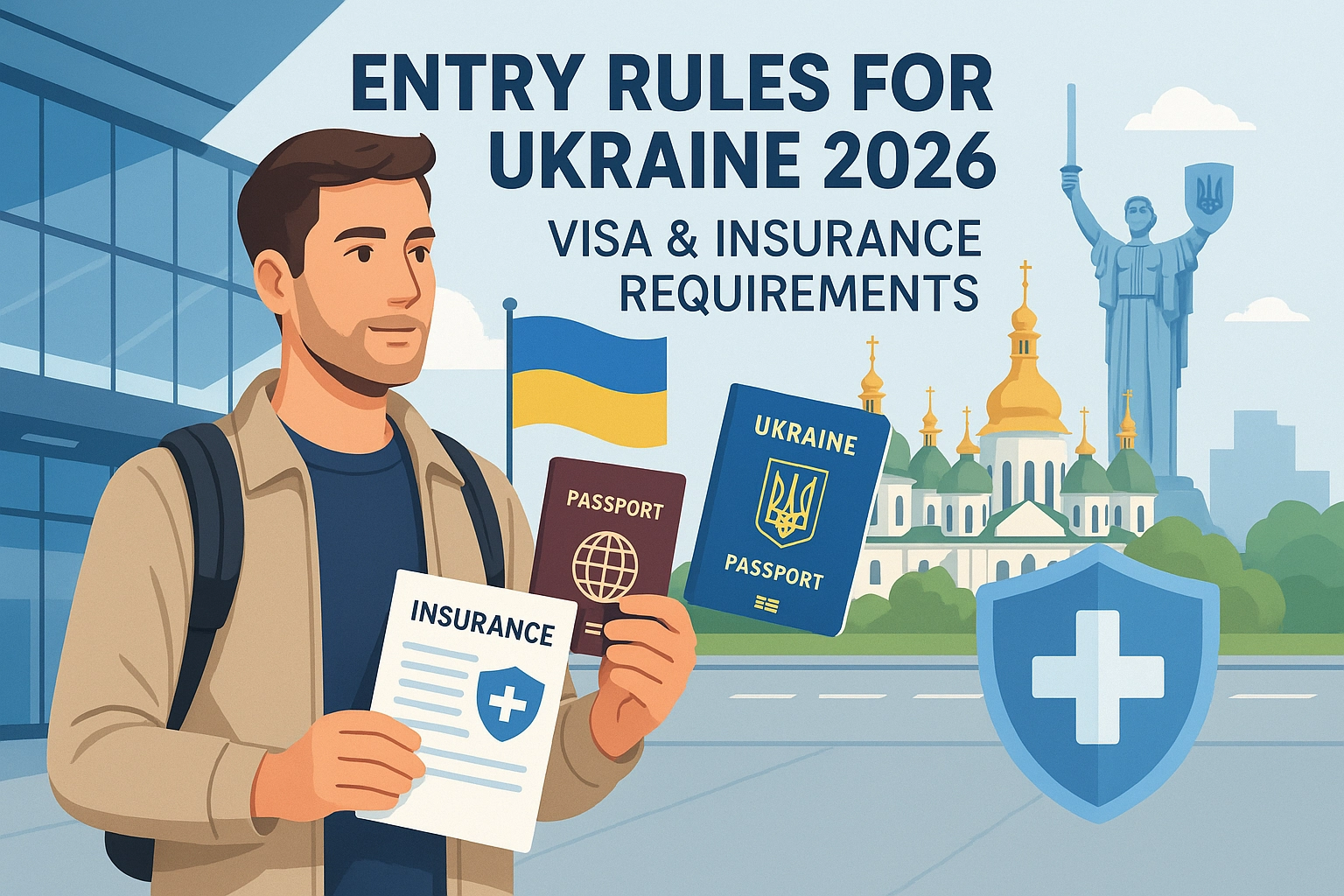 Entry Rules for Ukraine and Medical Insurance for Tourists in 2026