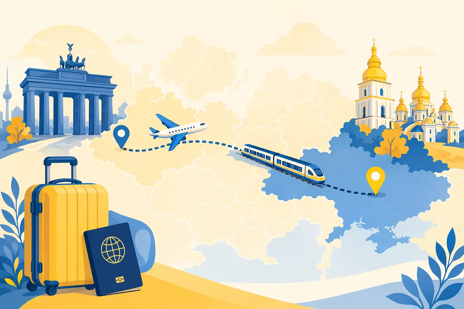 Germany to Ukraine in 2026: Entry Rules, Routes, and Documents Officers May Request